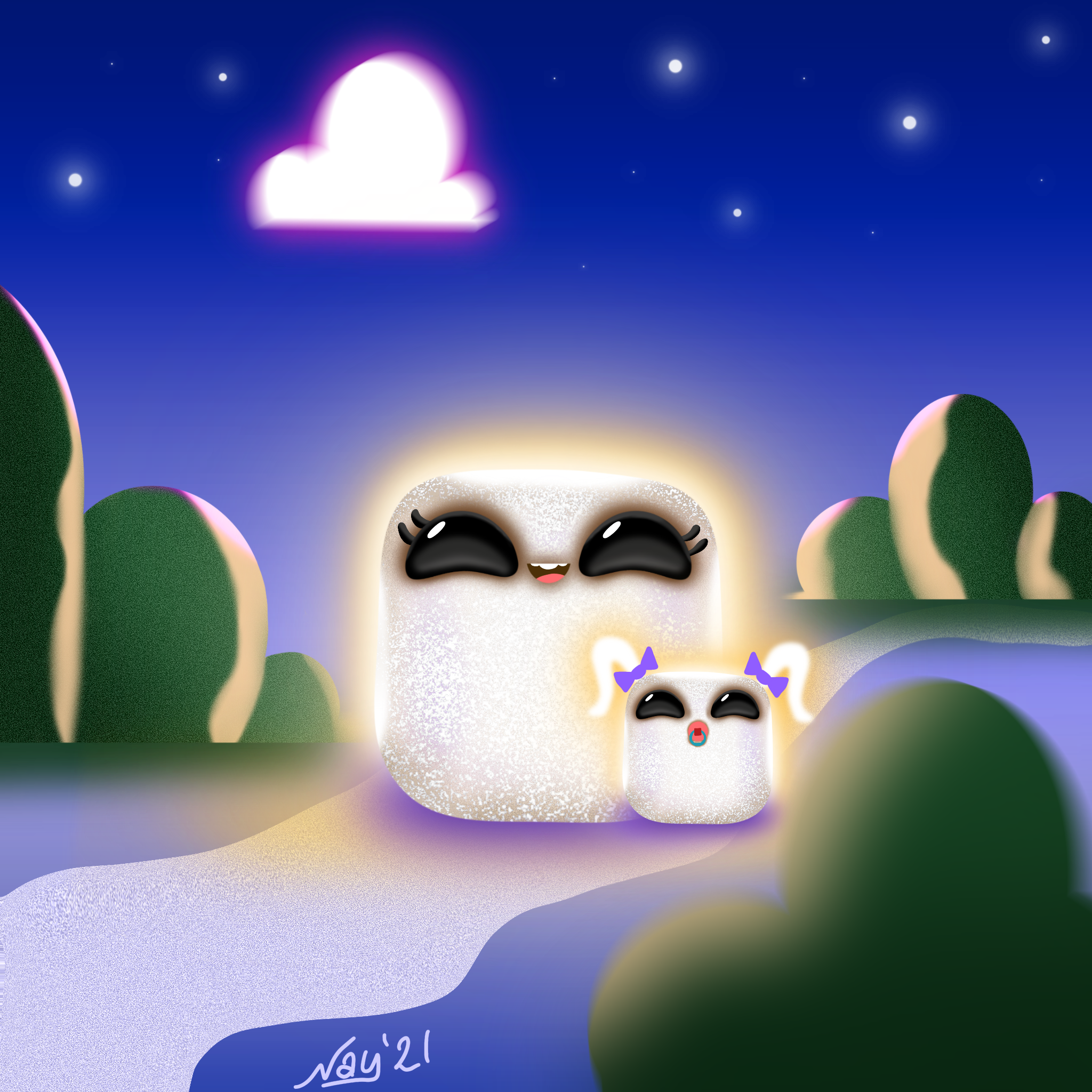 Mommy and Me Mallow - student project