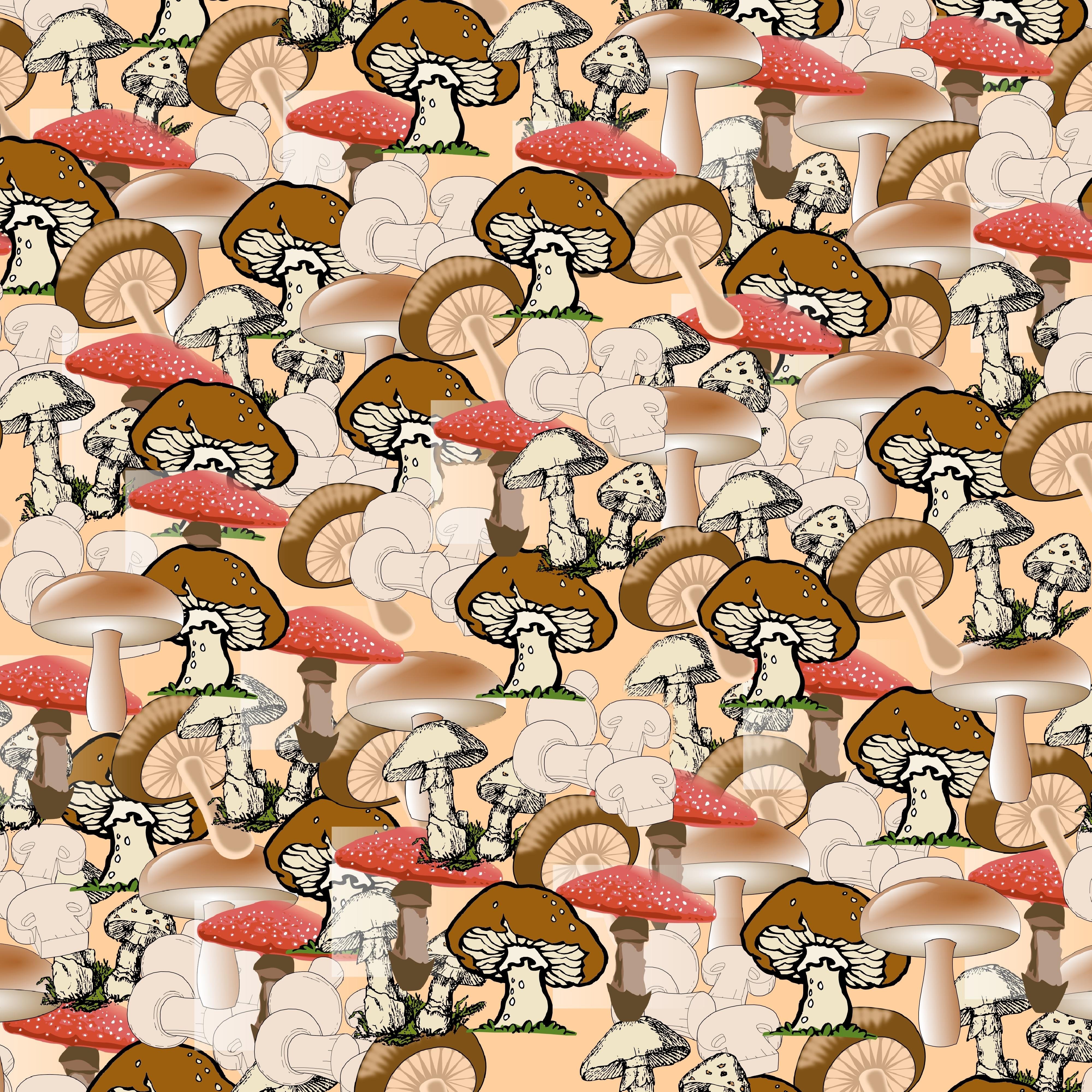 mushroom tile - student project