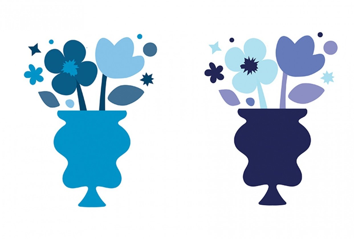 Vase & Flowers - student project