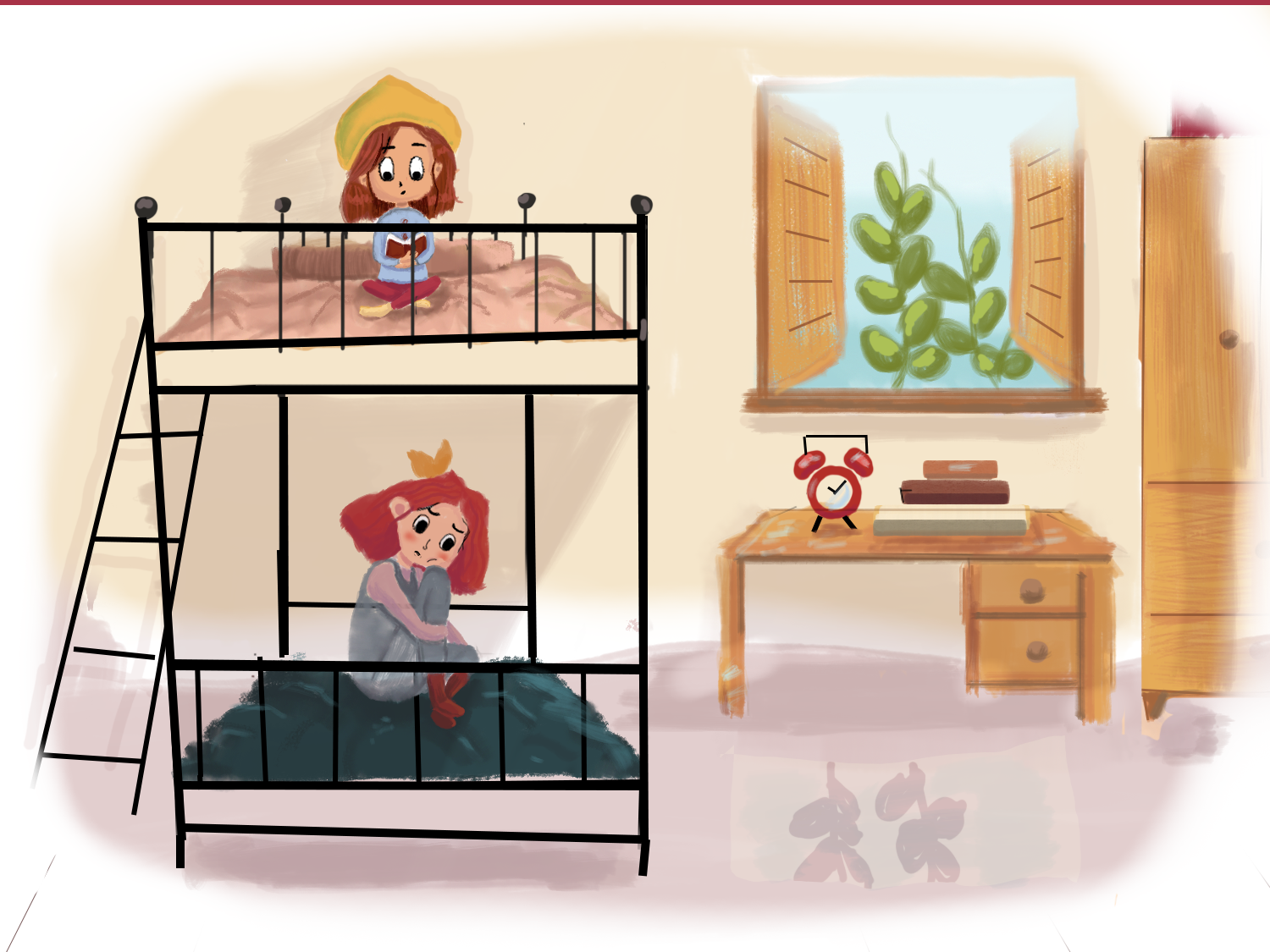 dorm room - student project