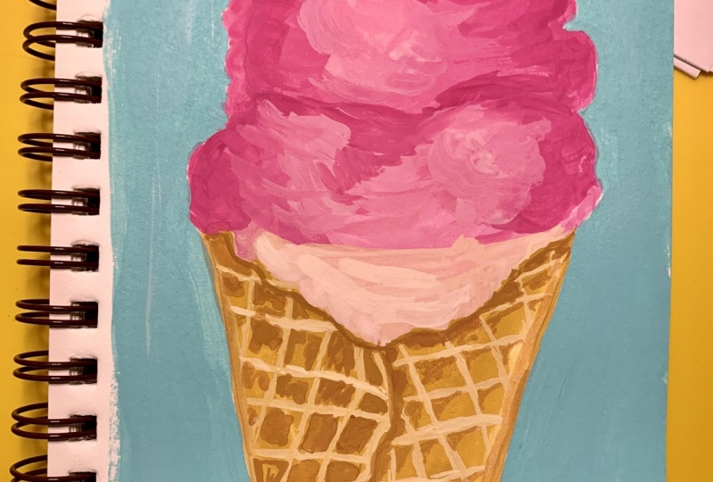 Sweet treat-ice cream
