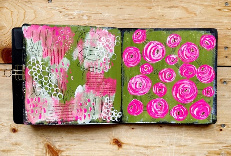 Abstract and floral