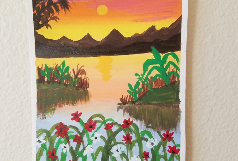 Sunset Painting