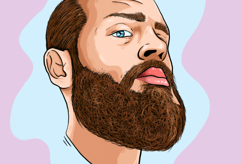 Man with beard