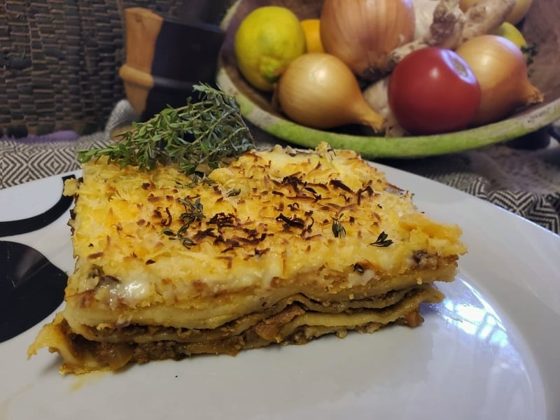 1st try home made lasagna - student project