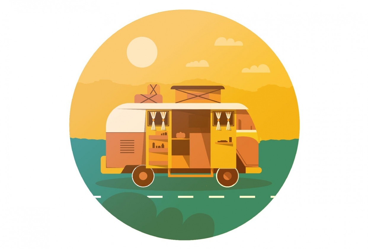 Van lifestyle - student project