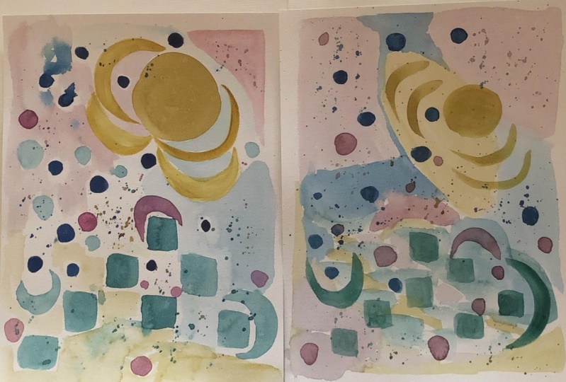 Abstract Watercolor