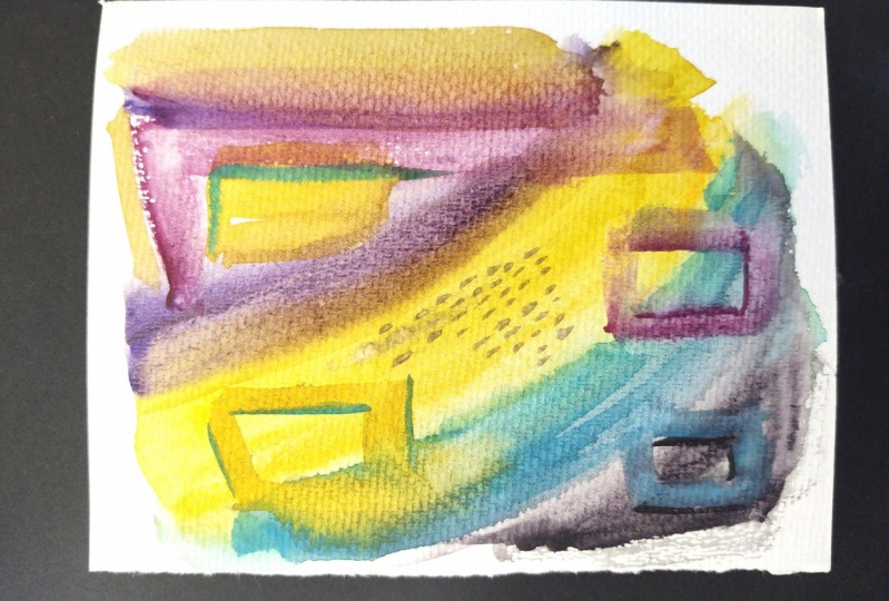 Abstract Watercolor