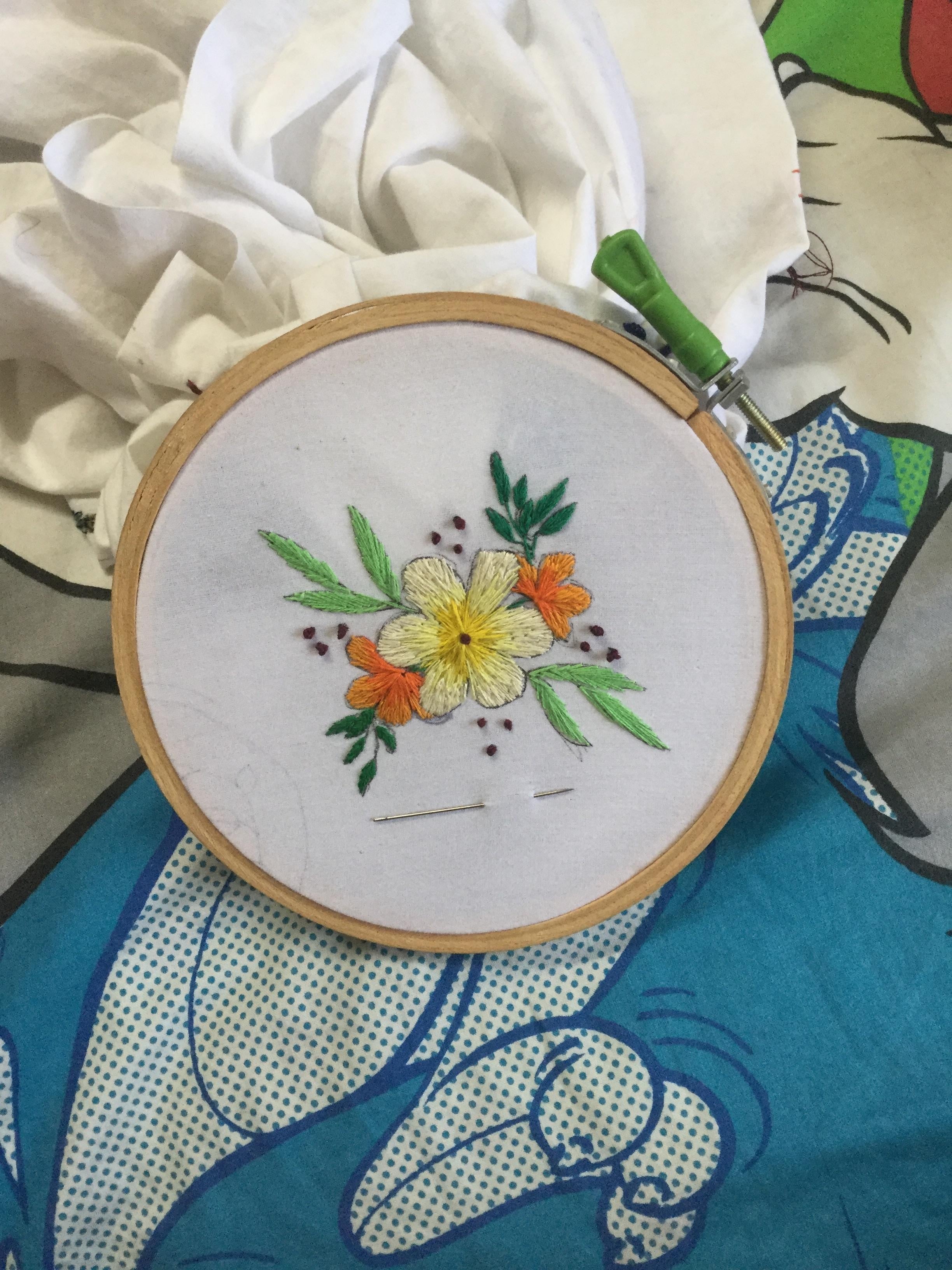 Floral pattern - student project