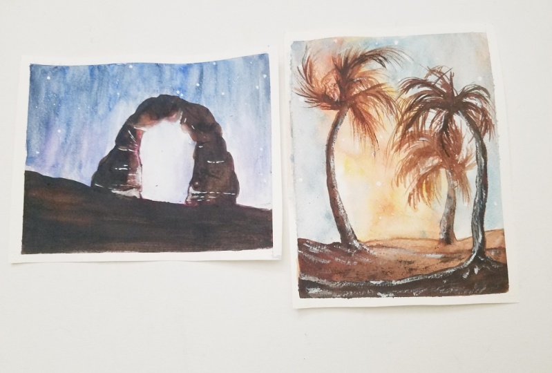 Watercolor Galaxies : Must Know Techniques for Landscape Paintings that Stand O