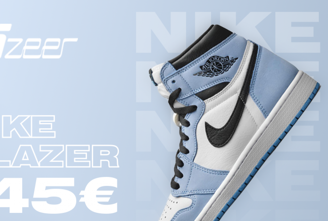 Banner for a sneaker shop in Lithuania - student project