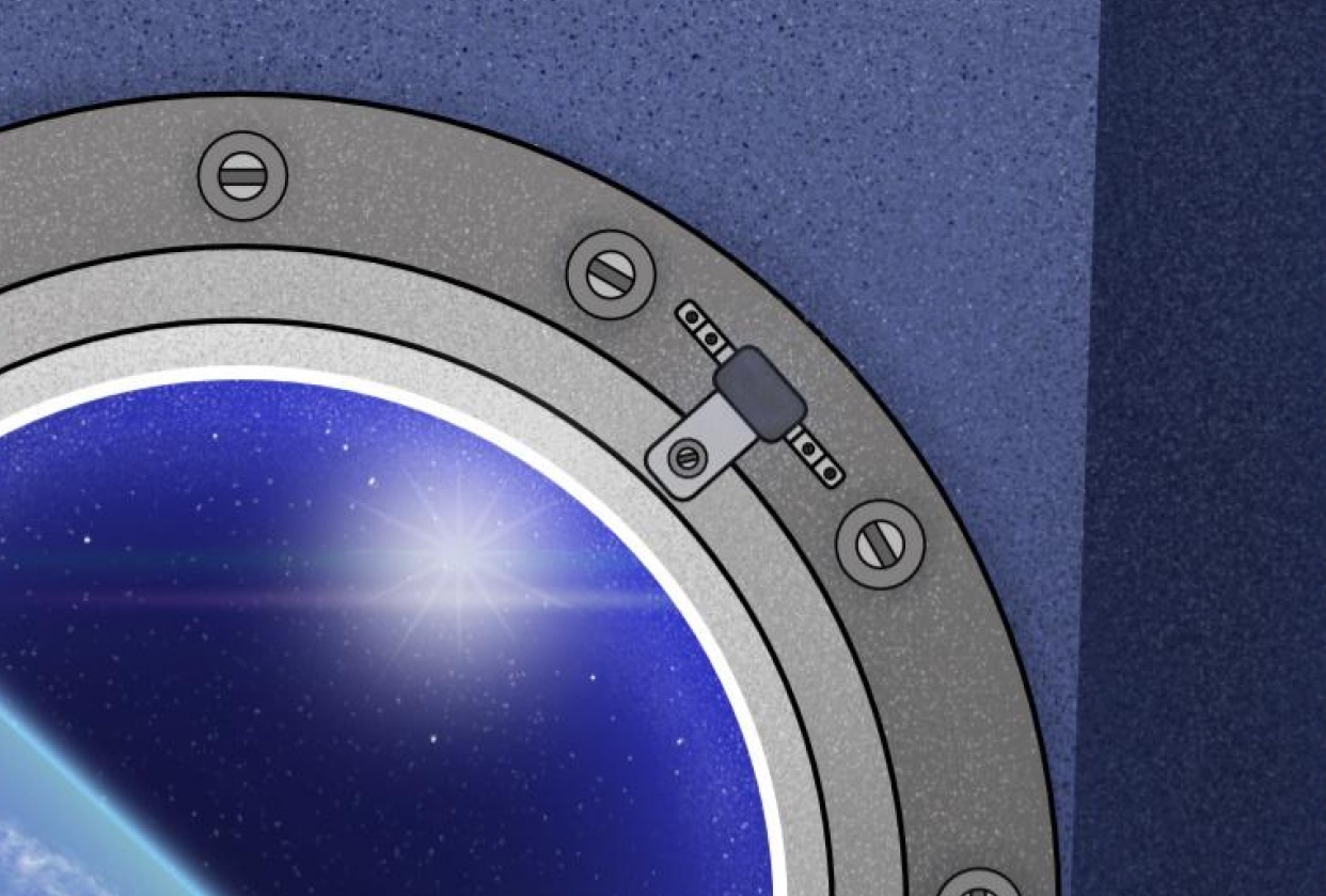 Spaceship porthole - student project