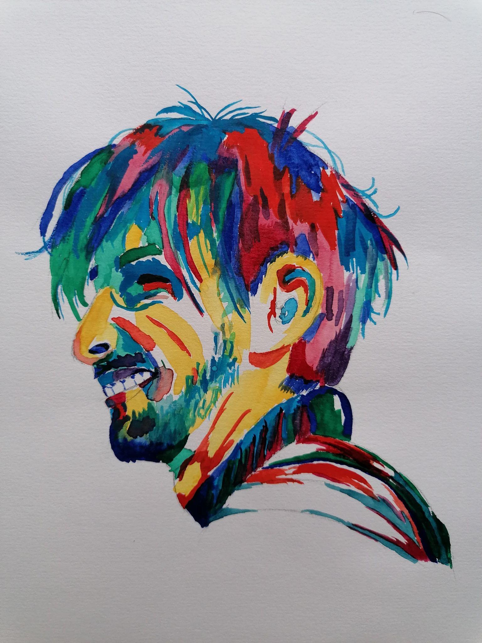 Color portrait - student project