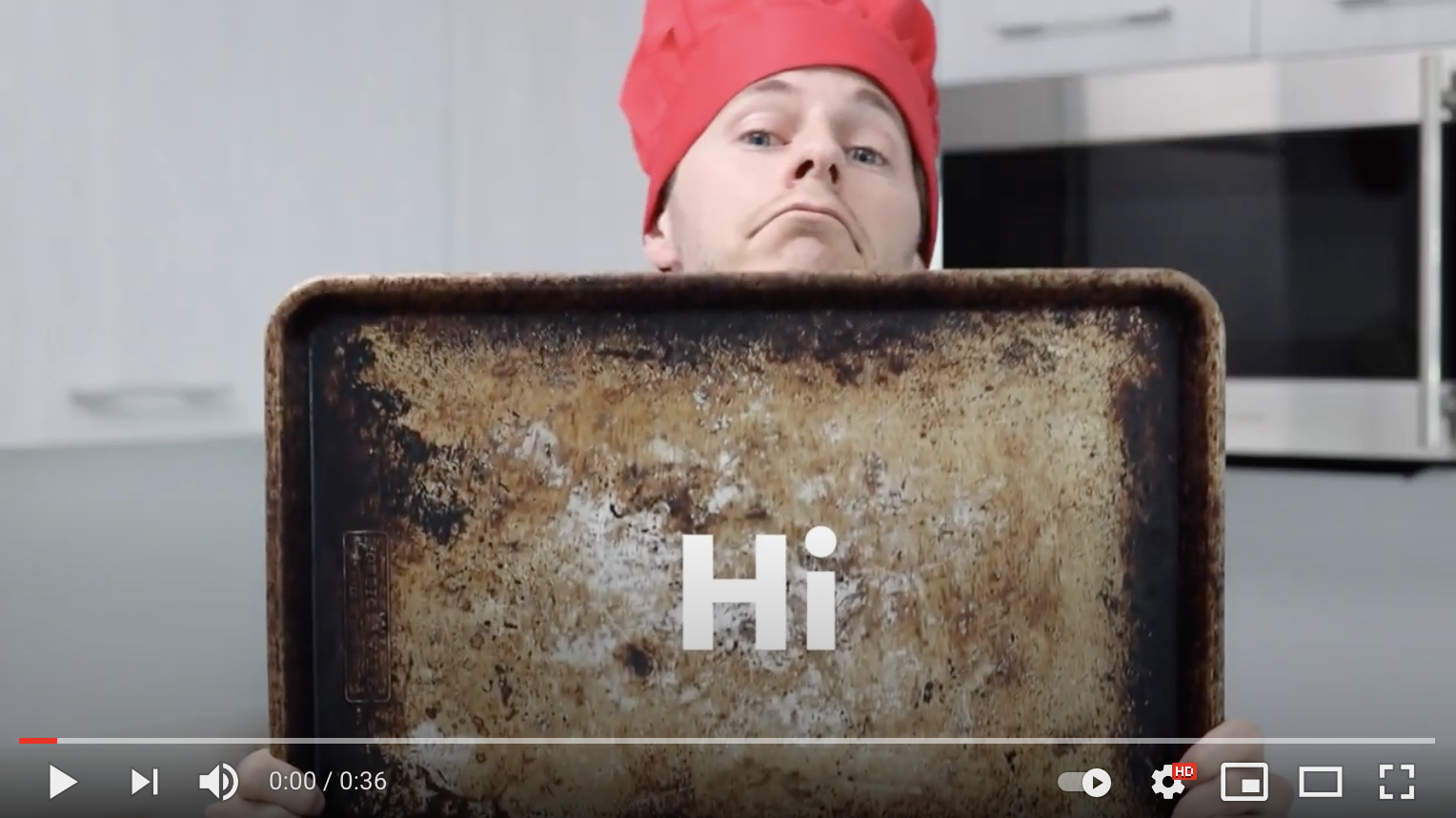 Cooking Up A Video - student project