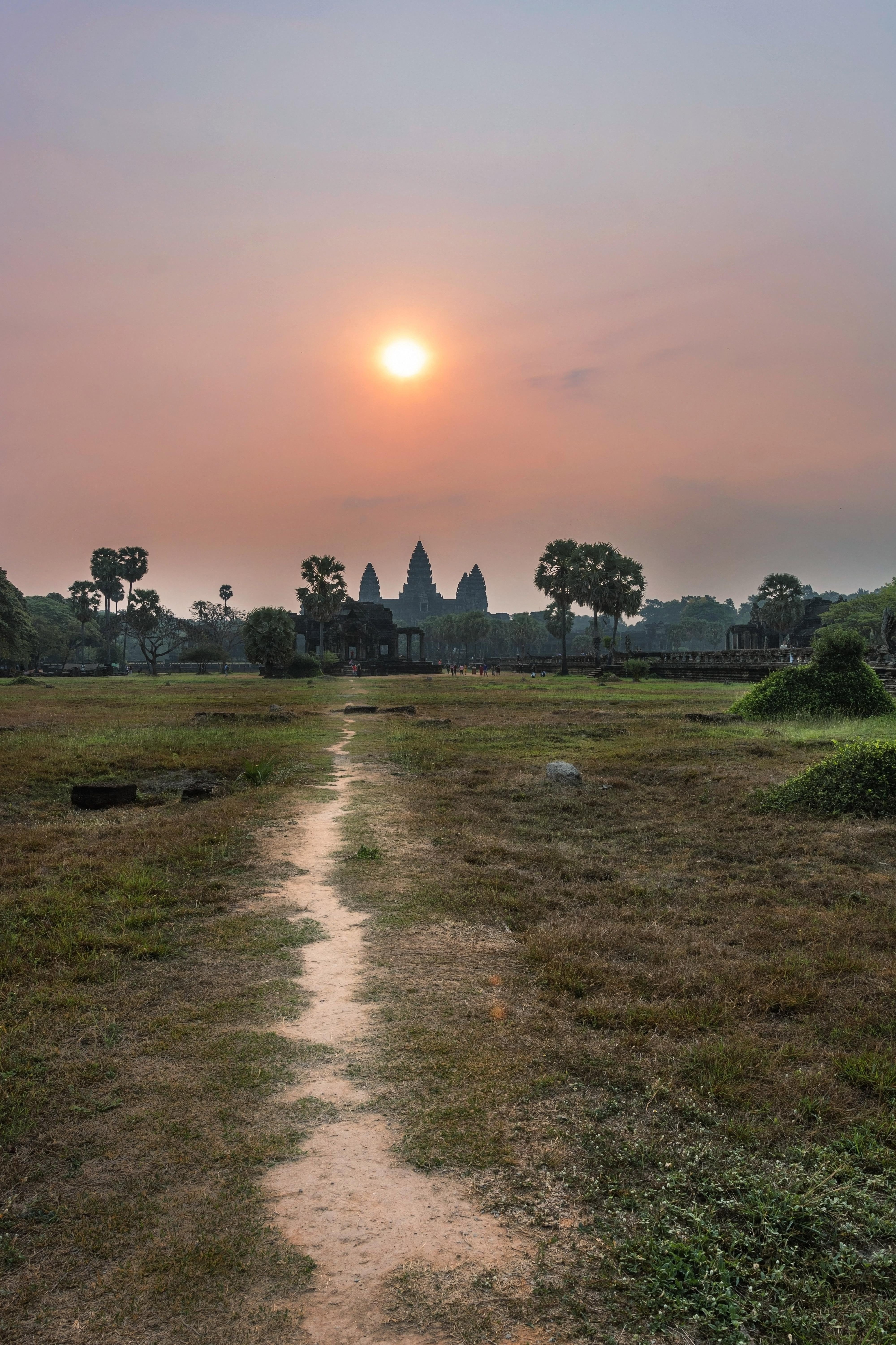 sunrise at Angkor Wat - student project