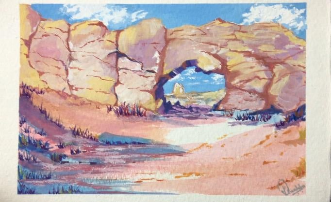 Happy Canyons - Arches National Park - student project