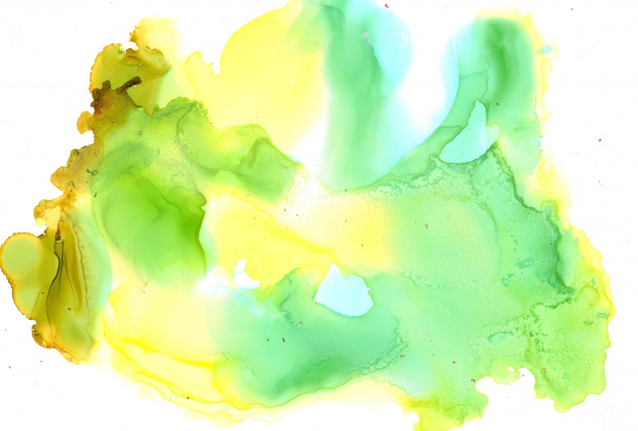 Beginner Alcohol Ink Projects - student project