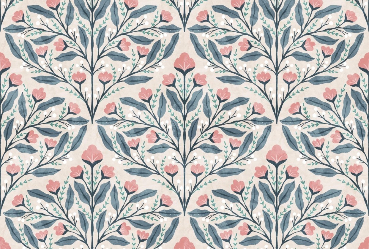 Symmetrical Diamond Pattern - student project