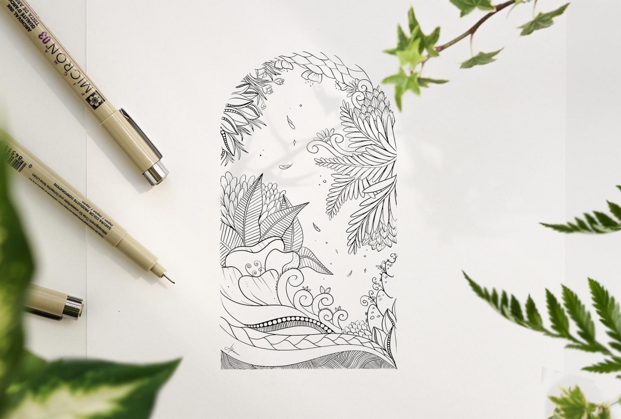 My Secret Garden - student project