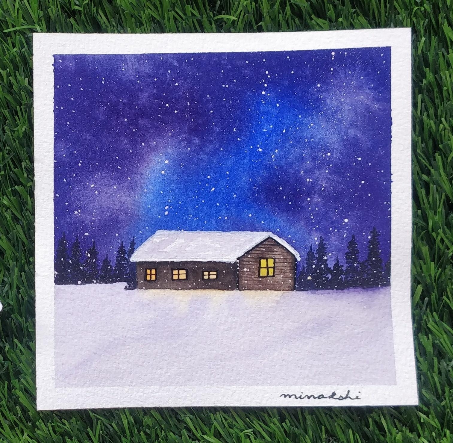 Starry sky - student project