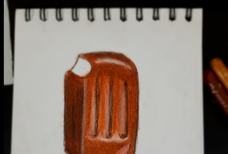Ameya Projects_Food sketches with Oil Pastels_Elisabetta Furcht