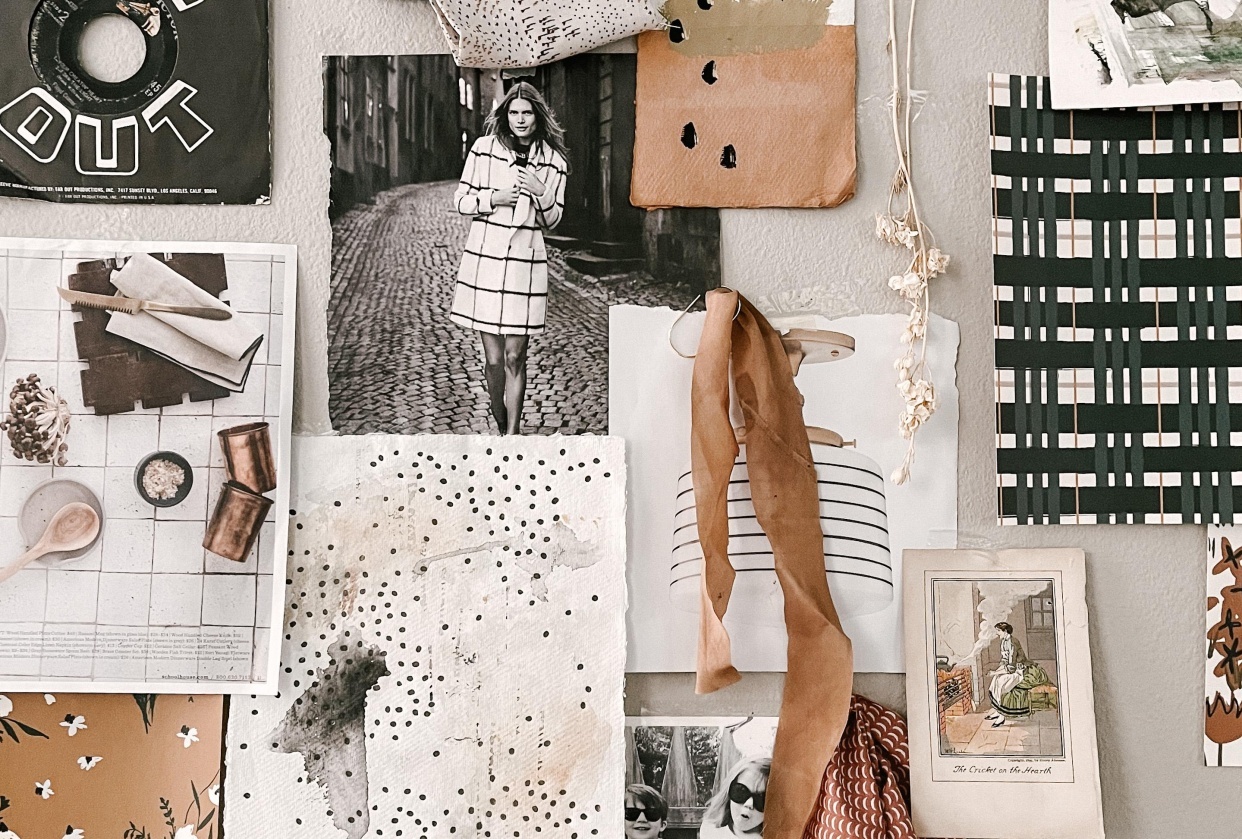 Studio Mood Board - student project