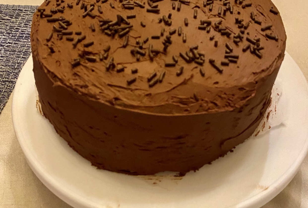 My finished cake! - student project
