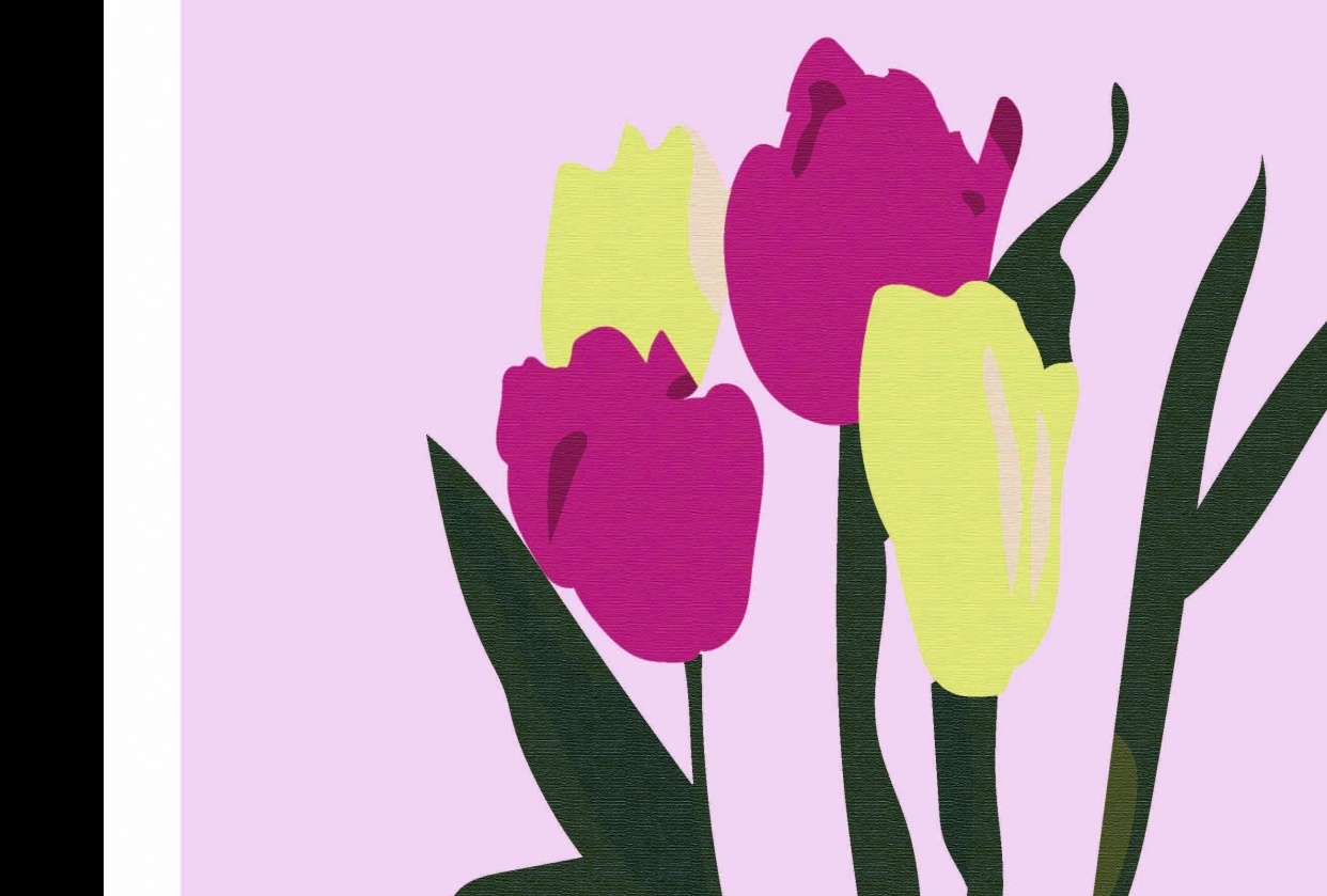 Texture Flowers - student project