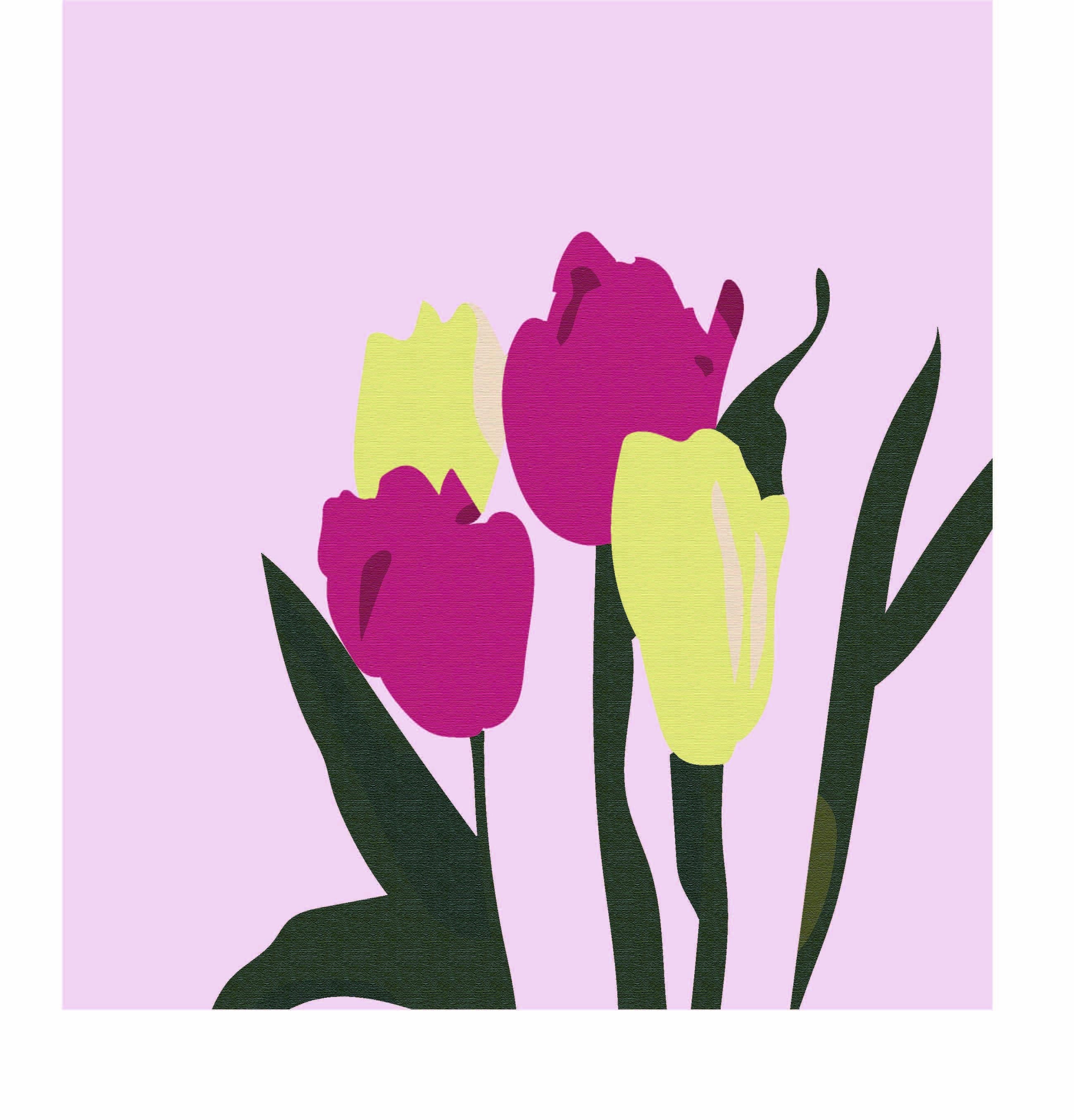 Texture Flowers - student project