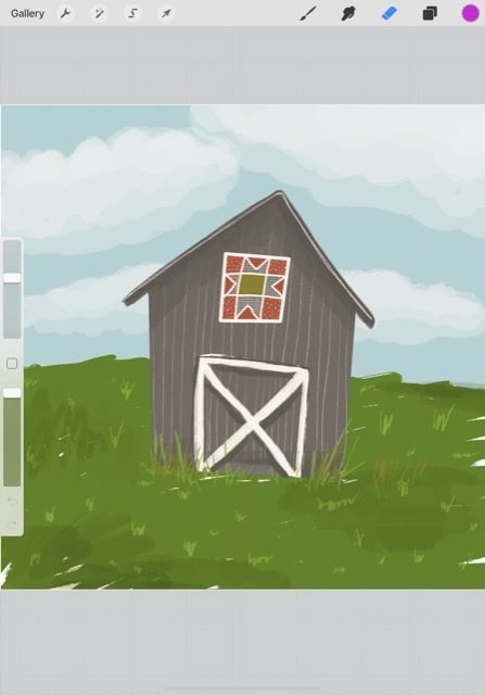 Sketchy barn - student project