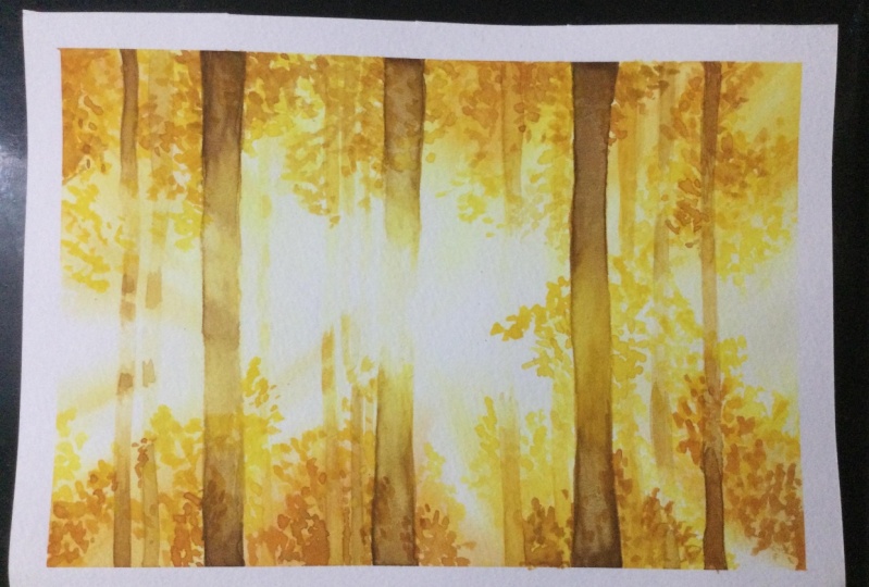 Yellow forest