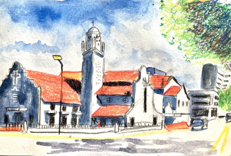 Mixed media usk