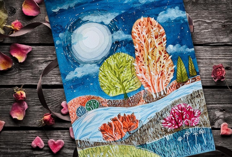 Magical Watercolor World