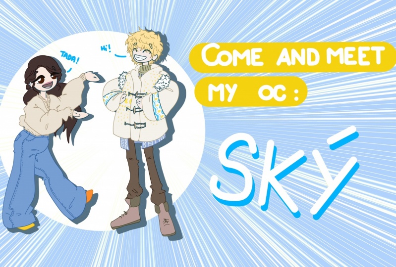Meet Sky, my new OC!