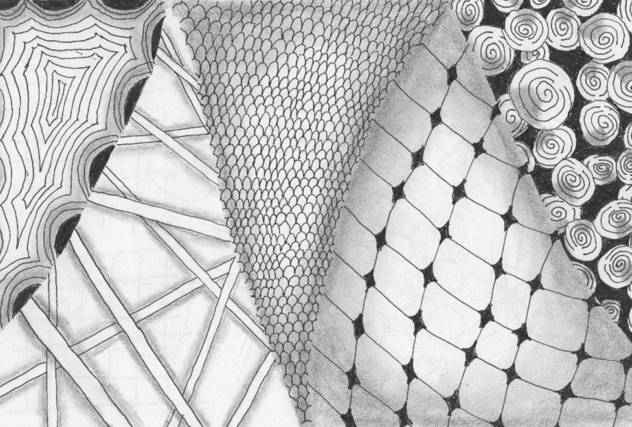 Zentangle 6-21-21 - student project