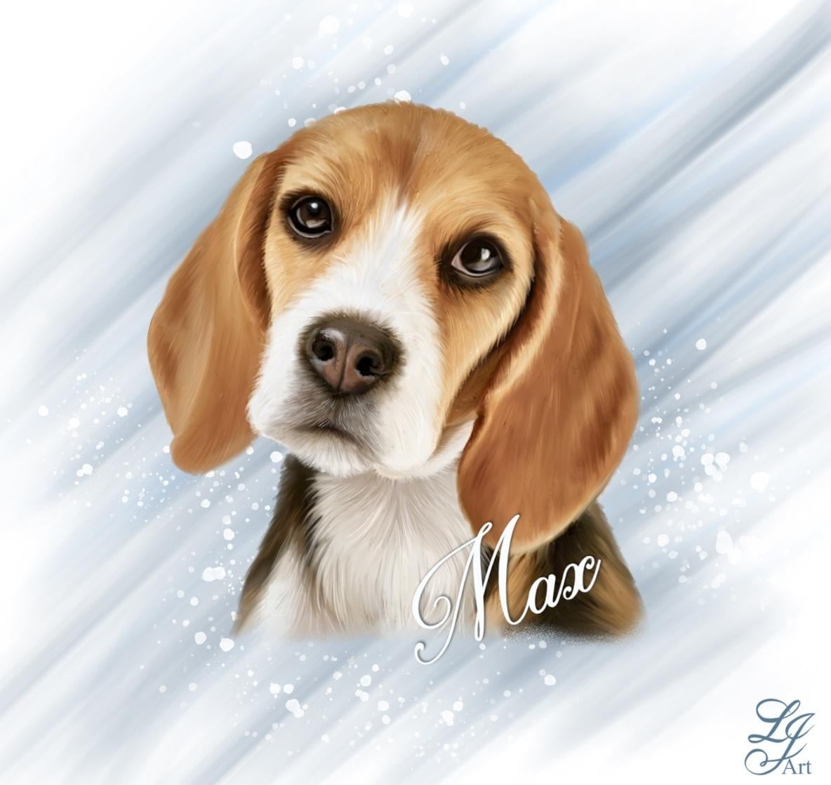 Pet portrait - student project