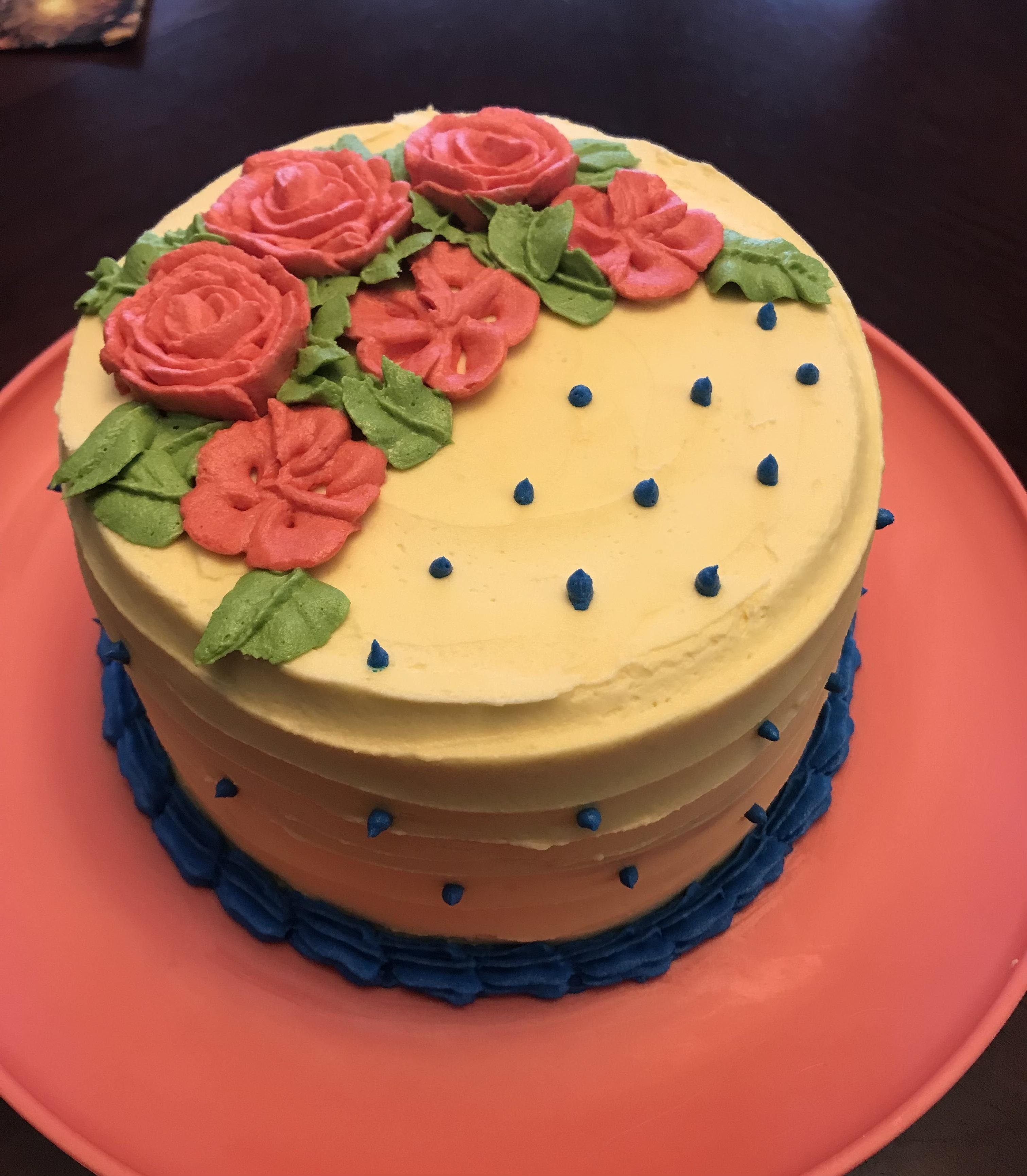 5 inches cake - student project