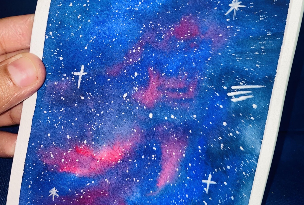 3 days 3 paintings - student project