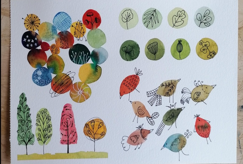 Color Birds and more...