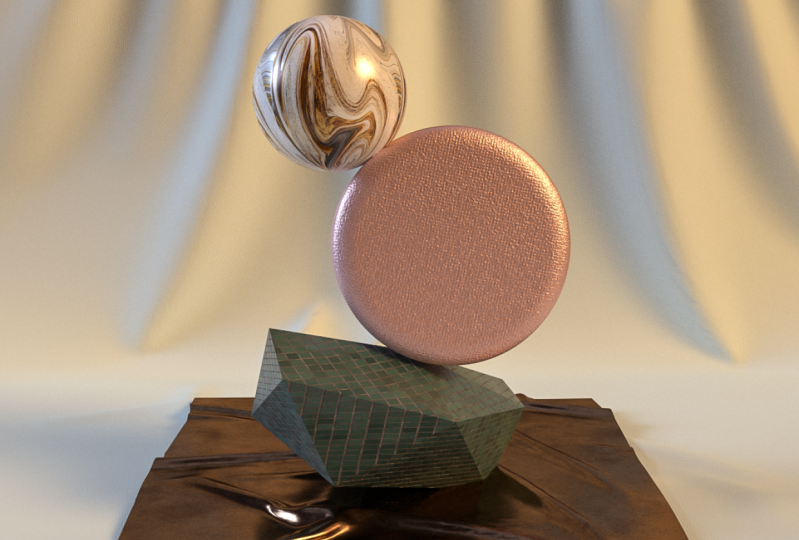 3d Inspired on Monet