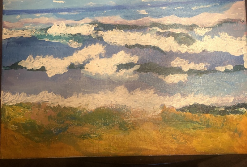Loose Acrylic Beach