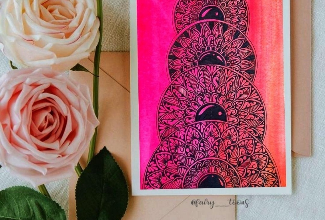 Stacked Mandala - student project