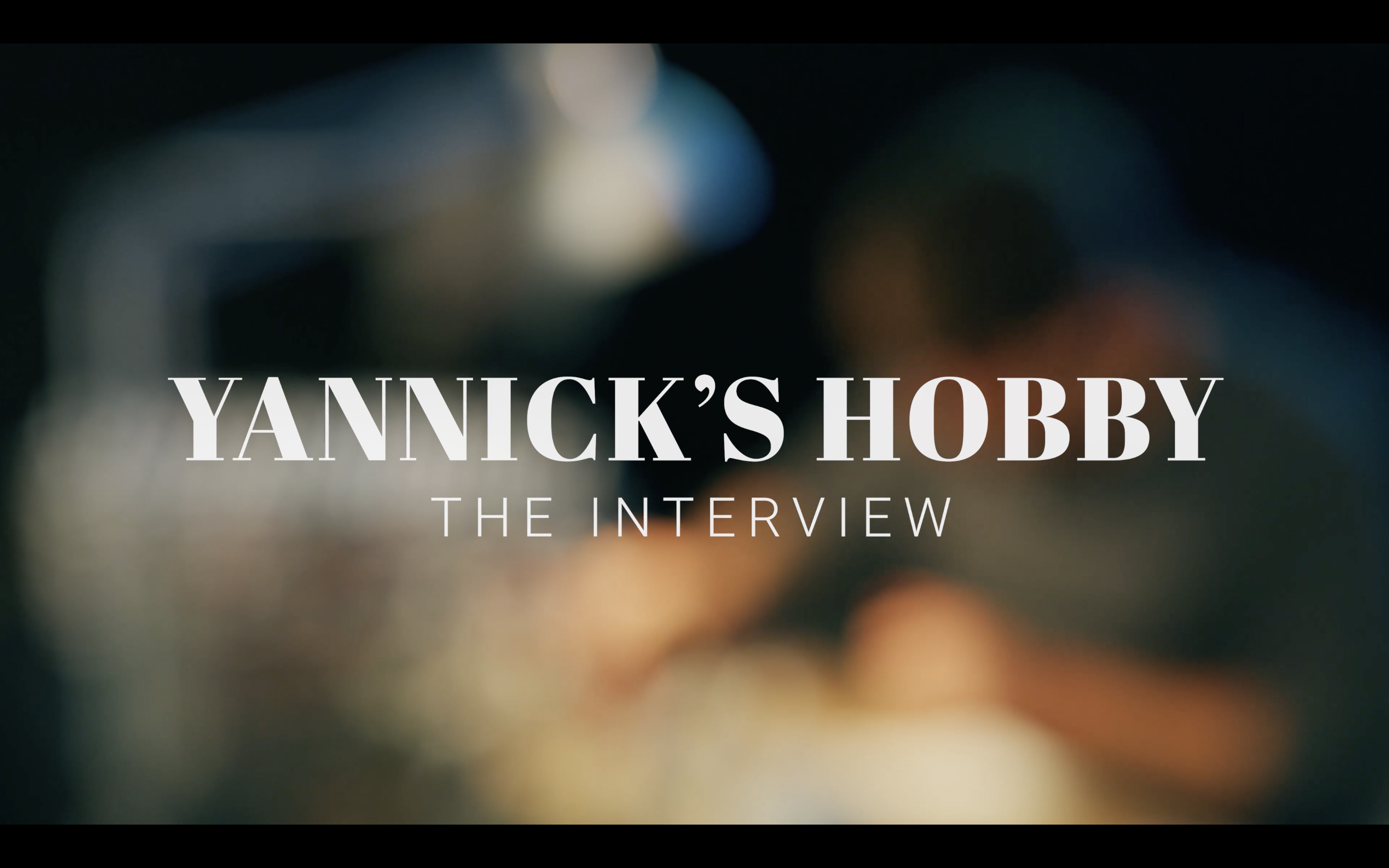Yannick's Hobby | The Interview - student project