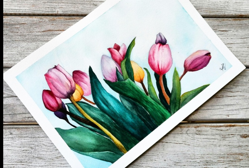 Ramillete de Tulipanes