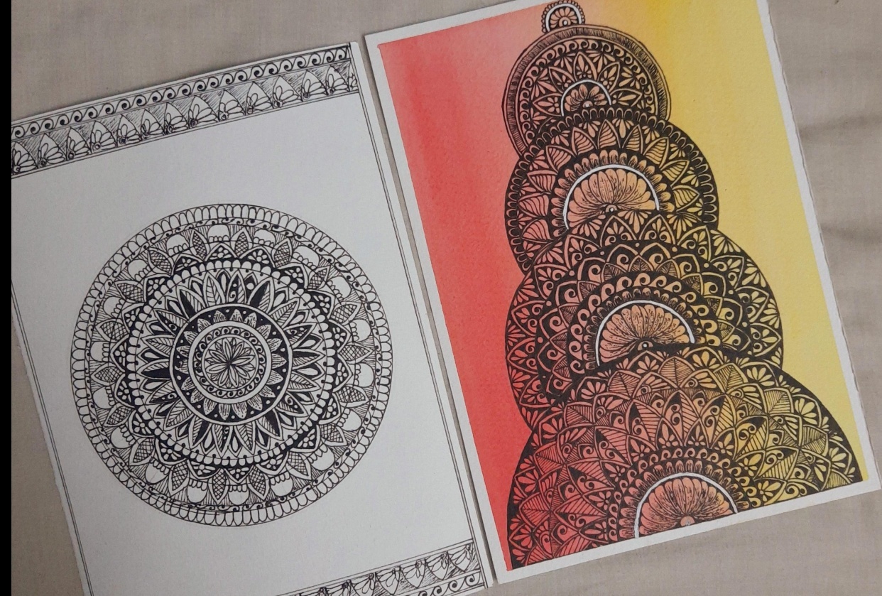 Beginners guide to Mandala, Basic to Advance - student project