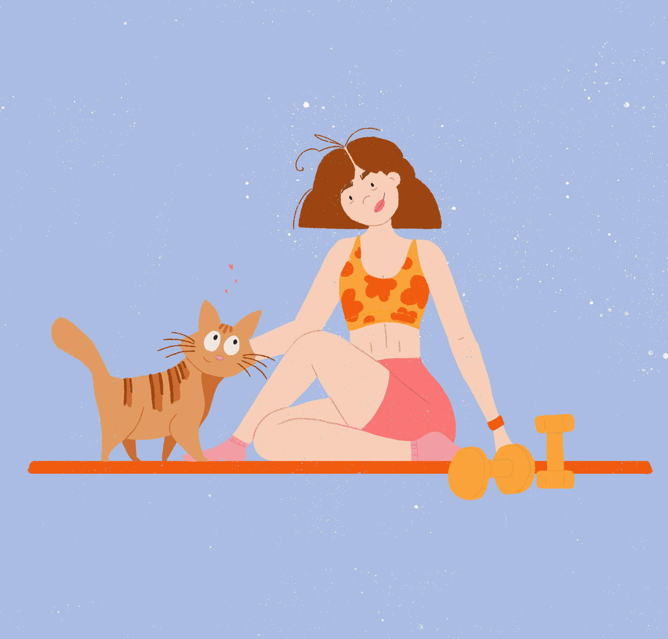 My workout helper - student project