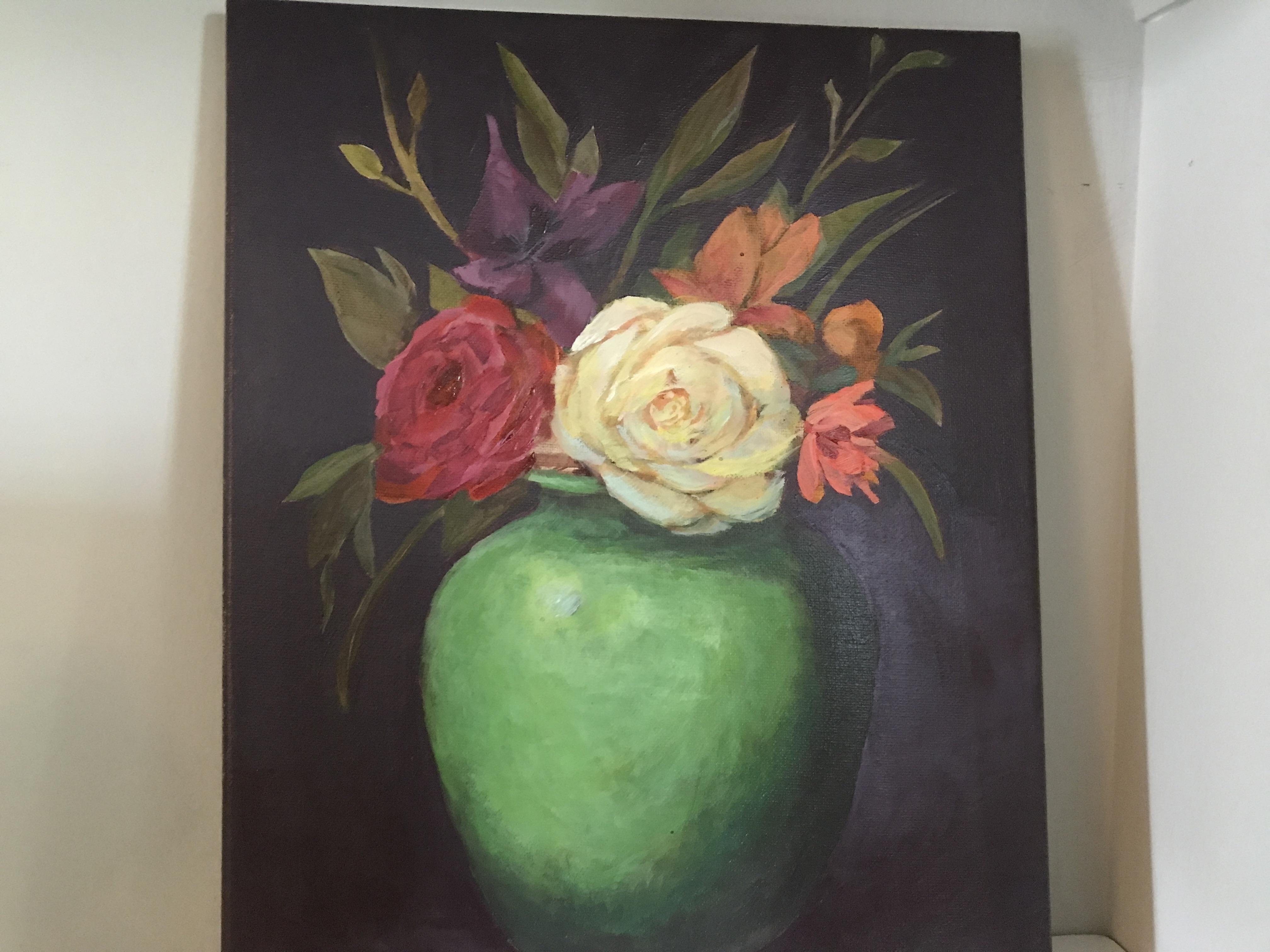 First flowers:) - student project