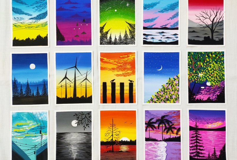 15 Days Gouache Challenge