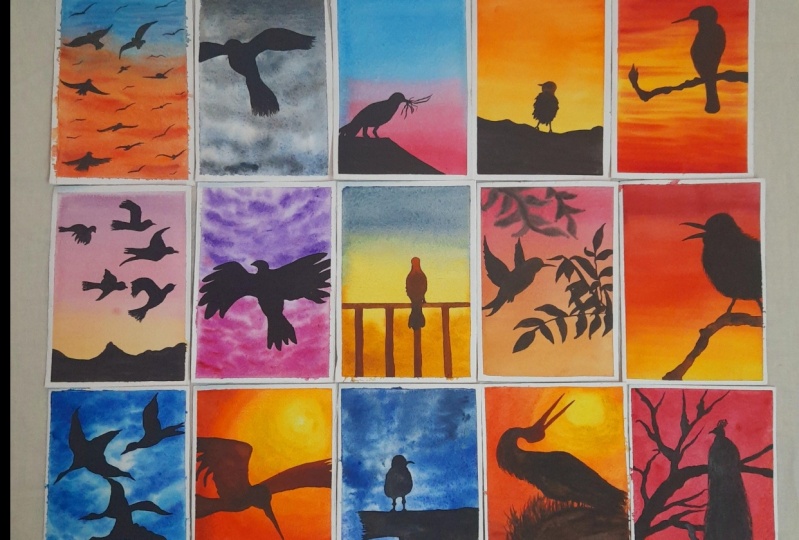 LET's FLY OFF for 15 days in Watercolors