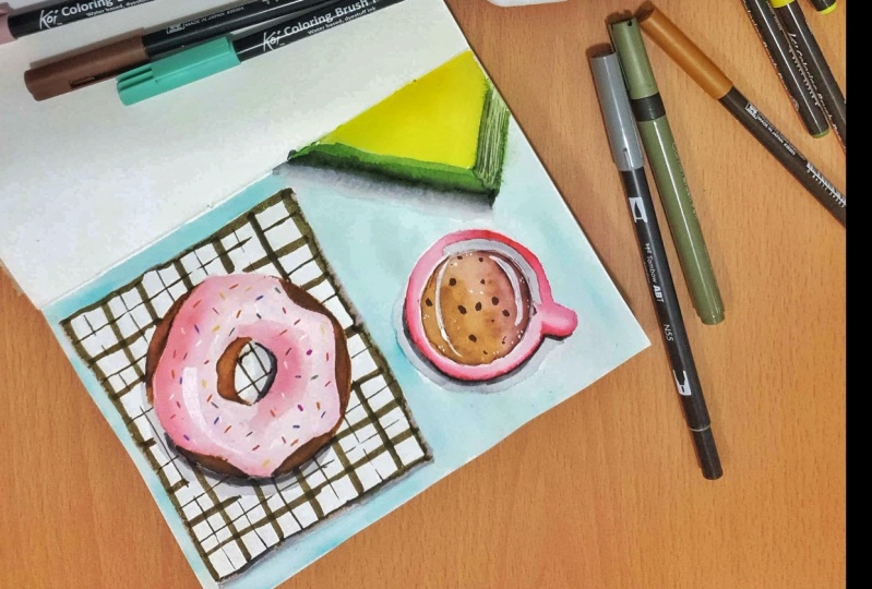 Watercolor Markers